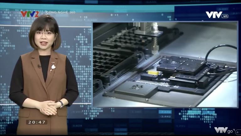 VTV2-Công nghệ 360: Hệ thống máy gắp và kiểm tra linh kiện tự động
