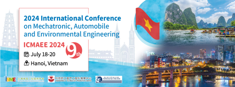 [CALL FOR PAPER] International Conference on Mechatronic, Automobile, and Environmental Engineering 2024