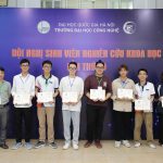 Sinh viên Khoa Điện tử Viễn thông tham gia Hội nghị Sinh viên Nghiên cứu Khoa học cấp ĐHCN