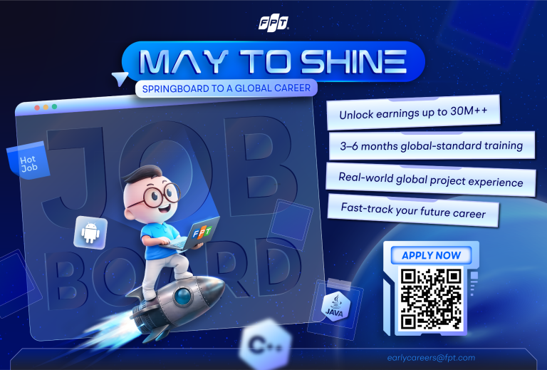 [TUYỂN DỤNG] FPT SOFTWARE JOB BOARD THÁNG 05–06/2026 – VỚI 500 VỊ TRÍ FRESHER, JUNIOR THU NHẬP LÊN ĐẾN 30M