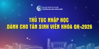 Thủ tục nhập học dành cho tân sinh viên khóa QH-2026