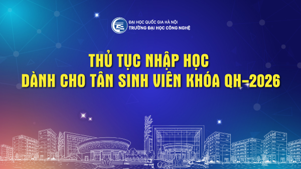 Thủ tục nhập học dành cho tân sinh viên khóa QH-2026